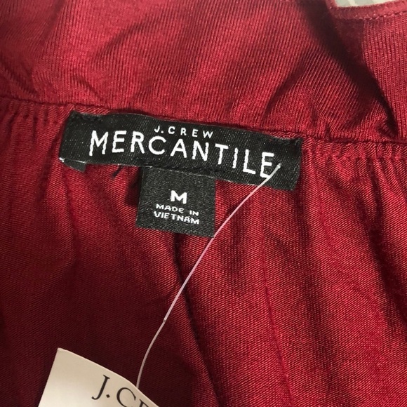 J.Crew Mercantile Blouse Style K5032 NWT Medium - Picture 5 of 11